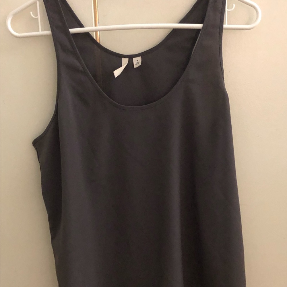 Frenchi Grey Tank Top Size M